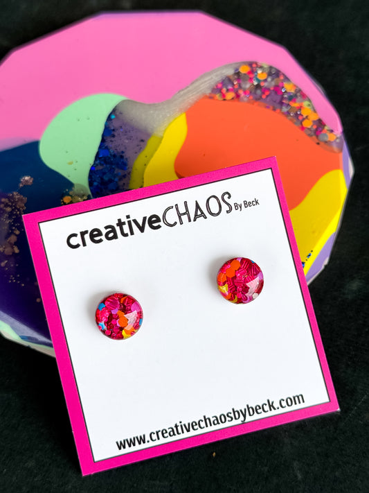 Glitter Mini Stud (8)