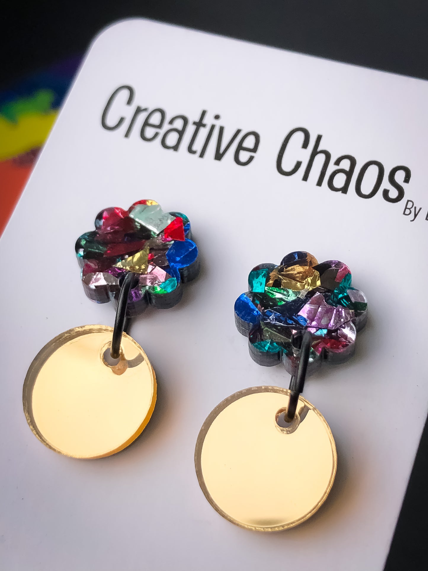 Chaos Mixed Media Dangle (45)