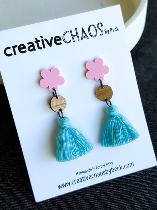 Chaos Mixed Media Dangle