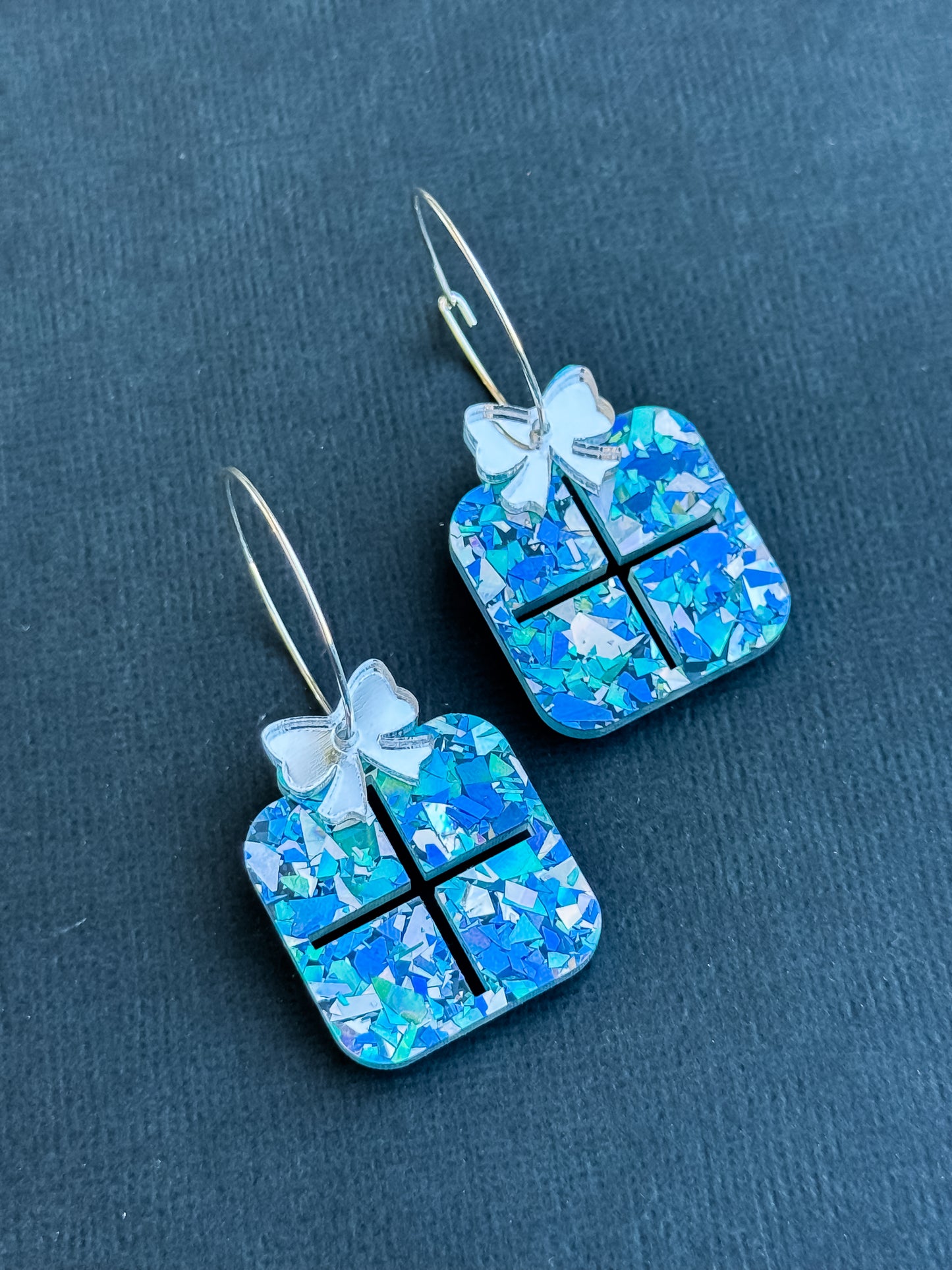 Christmas Present Hoop Earrings (17)