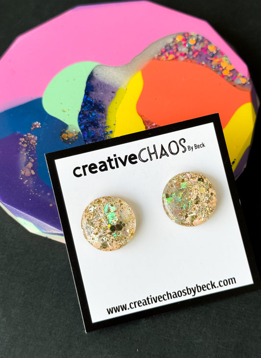 Glitter Medium Stud (34)