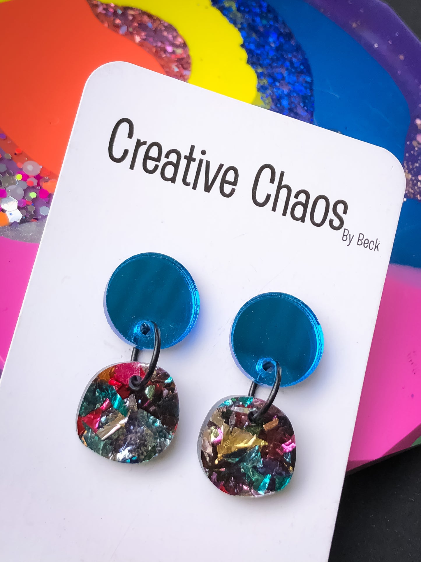 Chaos Mixed Media Dangle (43)