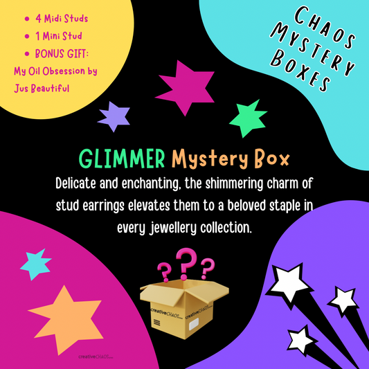 Glimmer Mystery Box - A Sparkling Surprise of Midi and Mini Studs