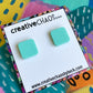 Acrylic Rounded Square Stud (28)