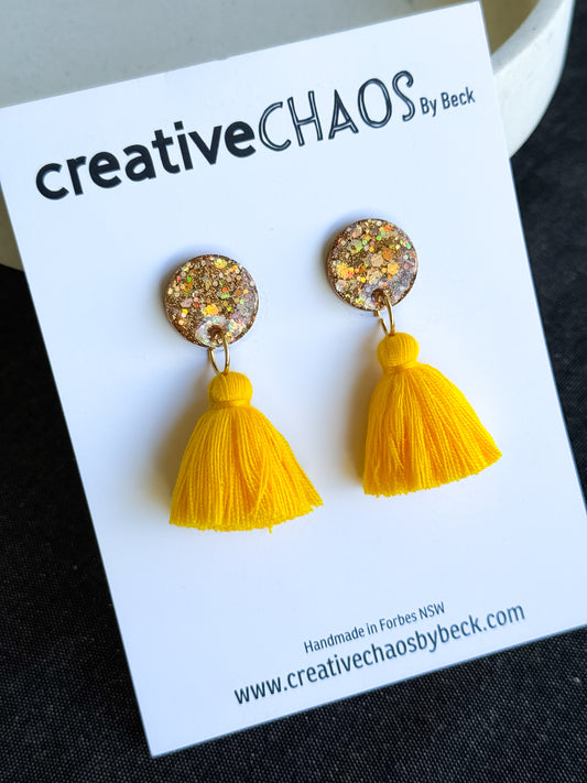 Chaos Mixed Media Dangle