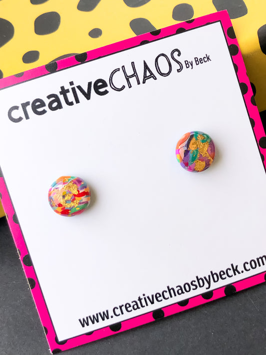 Mini Clay Resin Stud (15)