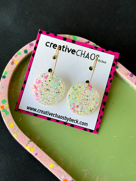 Glitter Hoops