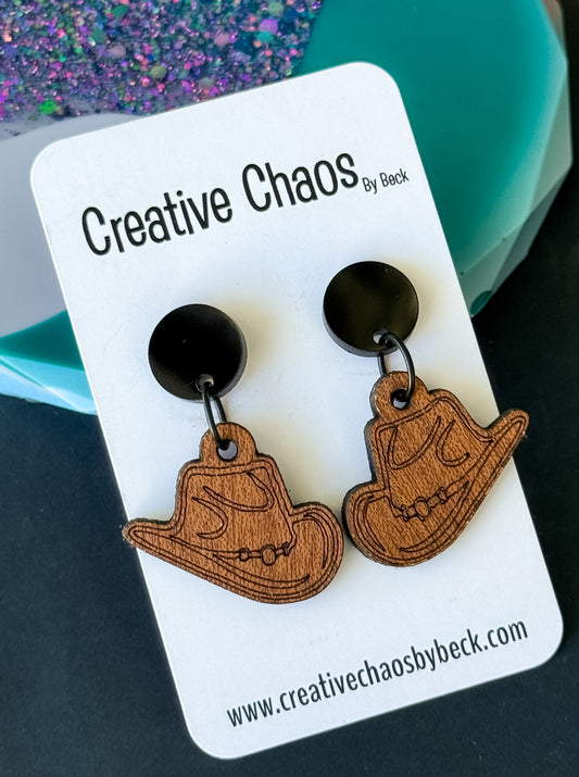 Timber Western Hat Dangles