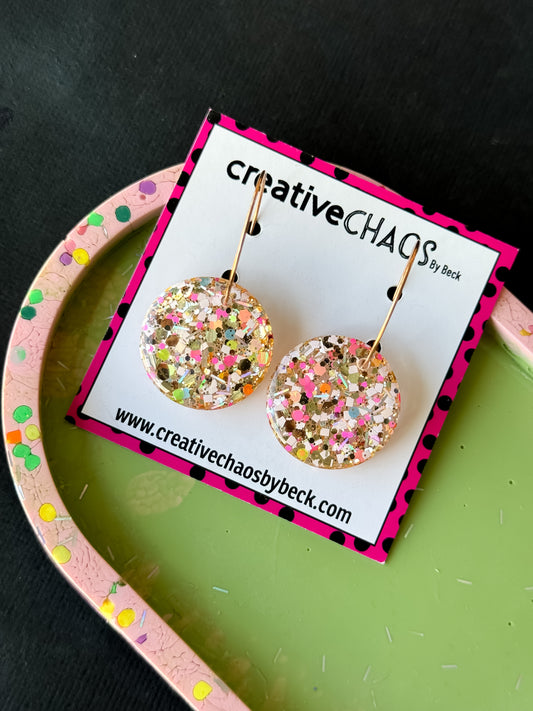 Glitter Hoops