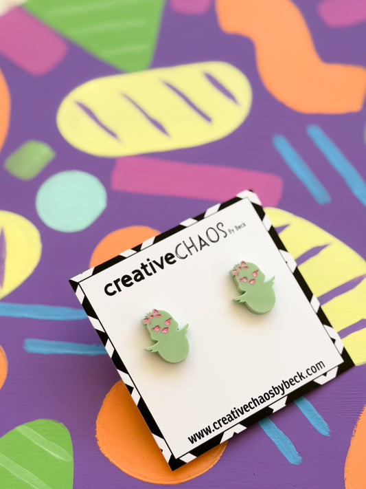 Acrylic Easter Chick Studs (14)