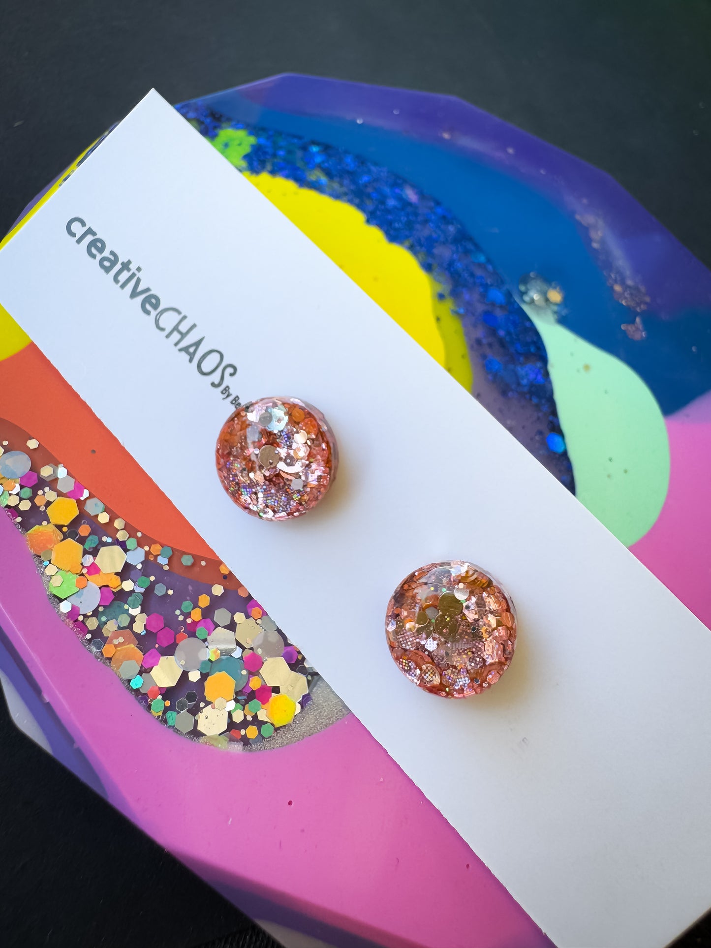 Glitter Mini Stud Earrings (15)