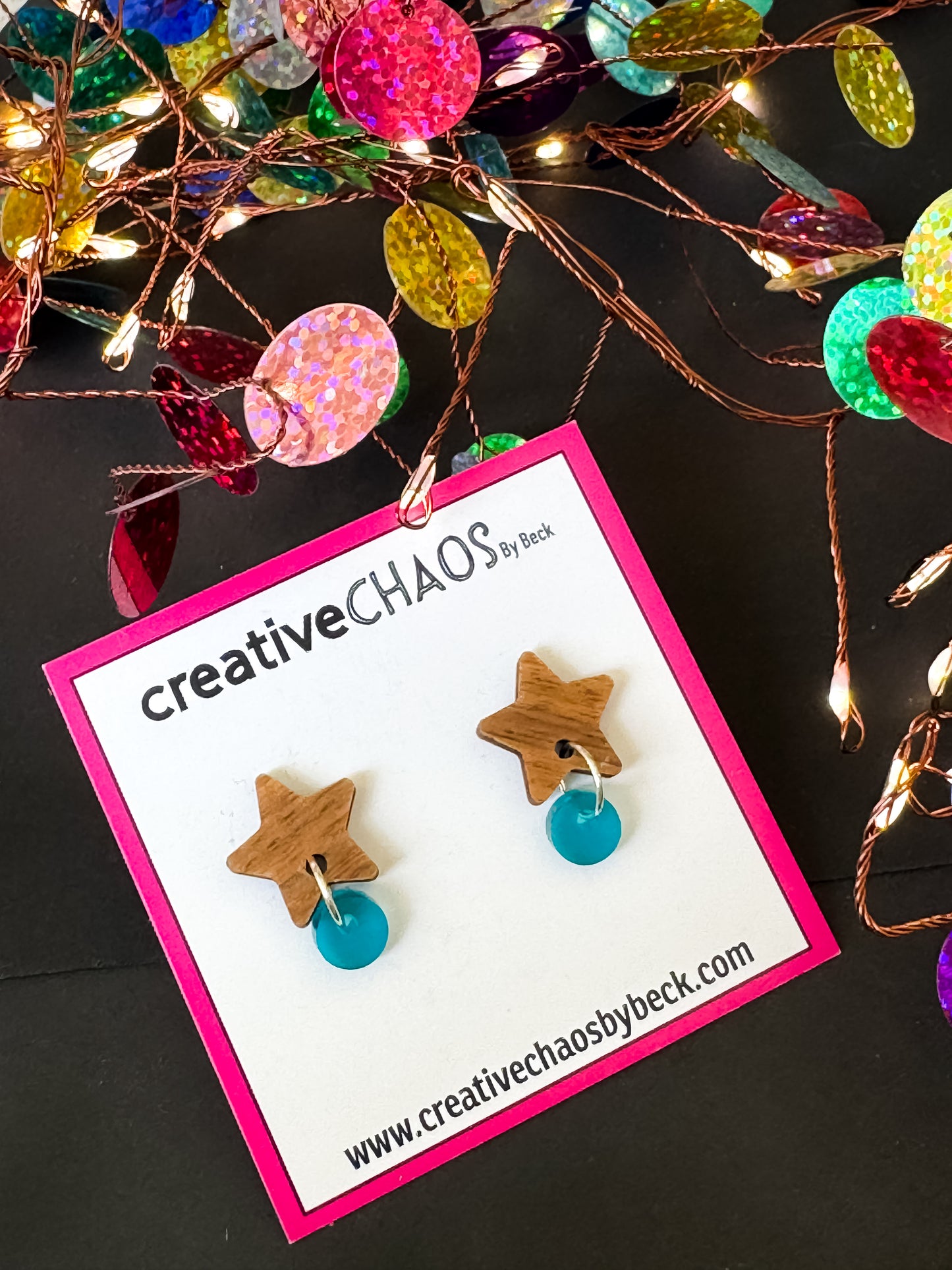 Mini Star Acrylic Dangles (1)