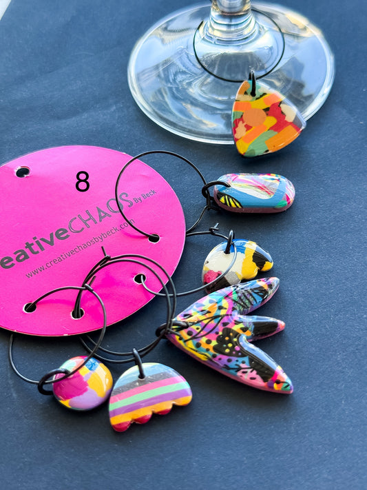 Wine Glass Charms (8)