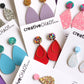Blue Drop Dangle