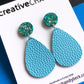 Blue Drop Dangle