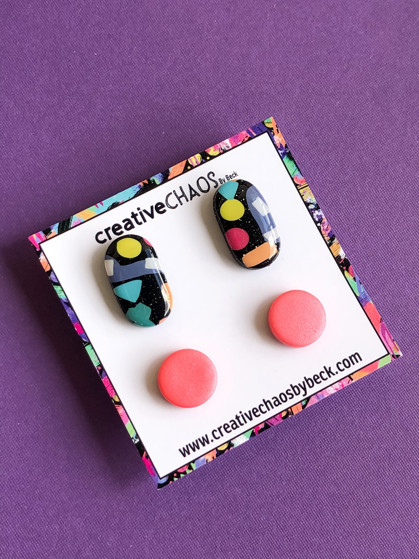 Chaos Stud Earring Pack (Medium & Midi)