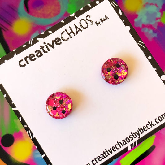 Glitter Mini Stud